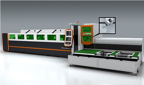 3D 5-Achsen Laser Tube Cutting Machine P2060A-3D / P3080A-3D