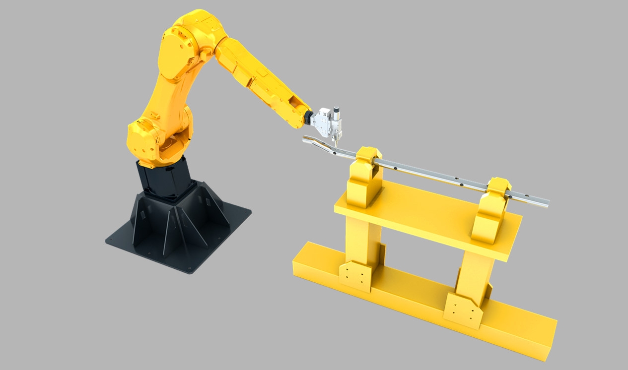Flexible und hochproduktive 3D Robot Laserschneiden