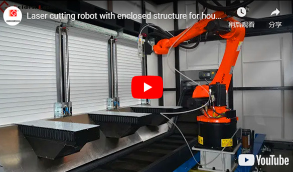 Laser Schneiden Roboter mit Geschlossenen Struktur für Haushalts Appliance Herstellung