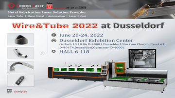 Golden Laser wird im Juni Wire Tube 2022 in Düsseldorf besuchen
