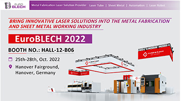 Golden Laser trifft Sie im Oktober auf der EuroBLECH 2022, Hannover