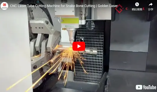 CNC-Laser-Rohr-Schneide maschine für Schlangen-Knochen-Schneiden